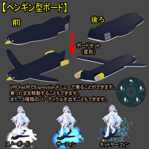 【ModularAvatar対応】ペンギンセット(おでん缶付き) 缩略图 3