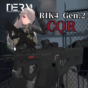 【VRChat向け】RIK4 Gen.2 "CQR" カービン銃
