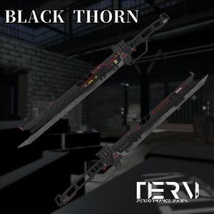 【VRChat向け】特殊用途剣銃統合システム火器”BLACK THORN" 缩略图 2