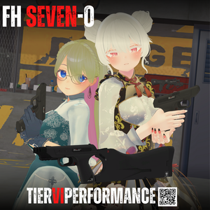 【Vket2024W期間セール中】【VRChat向け】マシンピストル FH70 SEVEN-0