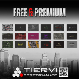 【無料版有】【VRChat向け】TierVI PERFORMANCE MEMBER`S CARD 缩略图 2