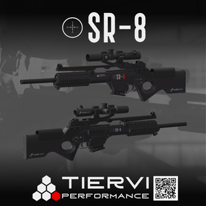 【VRChat向け】特殊作戦用狙撃銃 SR-8
