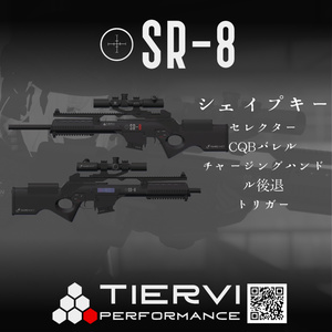 【VRChat向け】特殊作戦用狙撃銃 SR-8 缩略图 3