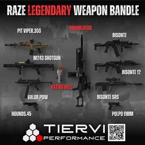 【VRChat向け】銃火器セット RAZE LEGENDARY WEAPON BANDLE