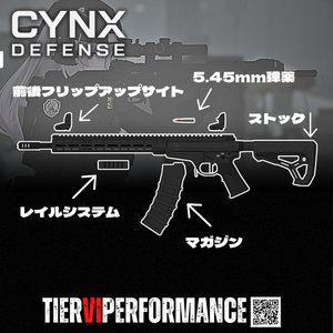 【VRChat向け】3Dモデル CYNX 5.45 アサルトライフル 缩略图 2