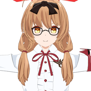 【無料】【VRC想定3Dモデル】火宮チナツ【ブルーアーカイブ】