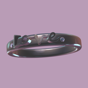【FREE】Modular Avatar対応 Love Ring 可愛いピンクゴールドの指輪【VRChat向けアクセサリー】