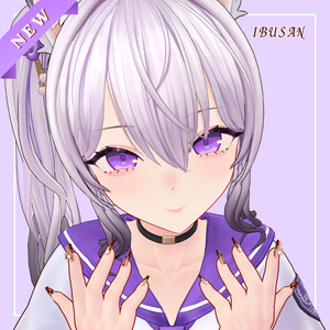【Misaki /IBUSAN追加】Chocolate Nail／Ring & Hairpin｜Milfy・Milltina・Chiffon対応／全モデル可【VRChat】 缩略图 2