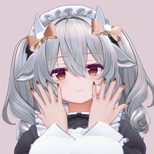 【Misaki /IBUSAN追加】Chocolate Nail／Ring & Hairpin｜Milfy・Milltina・Chiffon対応／全モデル可【VRChat】 缩略图 23