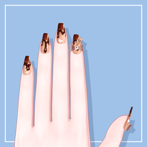 【Misaki /IBUSAN追加】Chocolate Nail／Ring & Hairpin｜Milfy・Milltina・Chiffon対応／全モデル可【VRChat】 缩略图 26