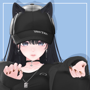 【Misaki /IBUSAN追加】Chocolate Nail／Ring & Hairpin｜Milfy・Milltina・Chiffon対応／全モデル可【VRChat】 缩略图 25