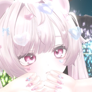 【Fyuett追加】ぷるんと半透明♡Yumekawa Nail & Face Gem｜４モデル＋汎用版あり｜MA対応【VRChat】 缩略图 22