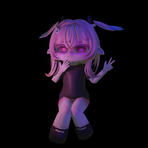 3D Character/ Chibi Linnea fully rigged