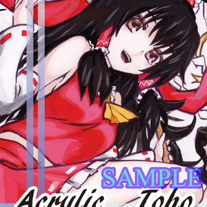 幻想郷ご当地グッズ／RPG風ドットイラストクリアファイル