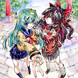 色紙 霧雨魔理沙 - 蒲谷カバヂのイラスト - pixiv