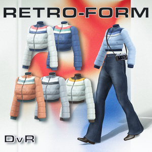 【5アバター対応】Retroform 缩略图 5
