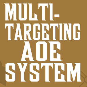 Unity用 マルチターゲット指定・範囲攻撃システムアセット "Multi Target AoE System"