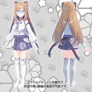 「猫山宙（Nekoyama Sora）」オリジナル3Dモデル 缩略图 5