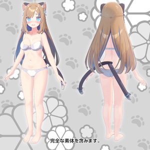 「猫山宙（Nekoyama Sora）」オリジナル3Dモデル 缩略图 6