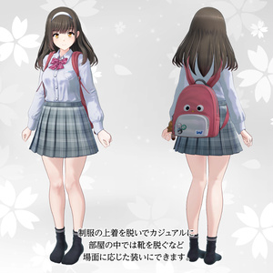 「立花優衣（Tachibana Yui）」オリジナル3Dモデル 缩略图 6