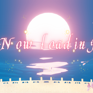 配信画面オーバーレイ３点セット（桜）（ピンク）
