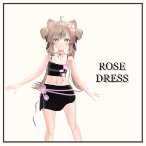 [ ROSE DRESS ] MANUKA