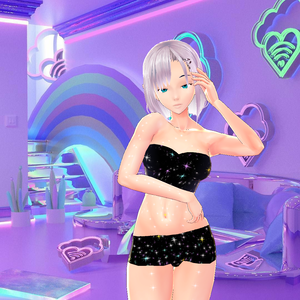 [Vroid texture body] Shining stars