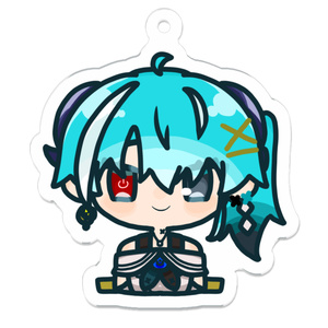 冬華わらび でふぉるめ アクリルキーホルダー(初期V体Ver.)