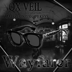 Wayfarer sunglasses【NOX VEIL】全アバター対応