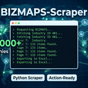 BIZMAPS-Scraper