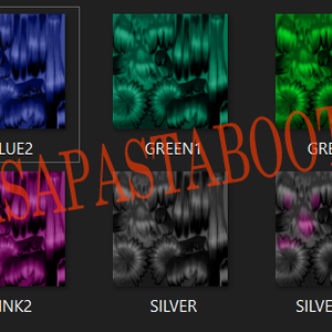 10 Costume hair textures for VRchat or MMD model