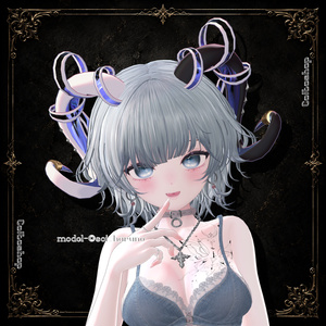 ⟡.· 月詠_Ribbon.Horn_ ⟡.·【VRC想定】 缩略图 21
