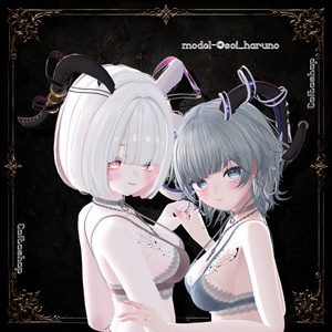 ⟡.· 月詠_Ribbon.Horn_ ⟡.·【VRC想定】 缩略图 22