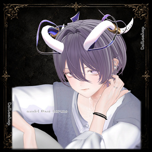⟡.· 月詠_Ribbon.Horn_ ⟡.·【VRC想定】 缩略图 11