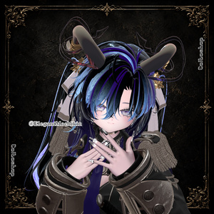 ⟡.· 月詠_Ribbon.Horn_ ⟡.·【VRC想定】 缩略图 13