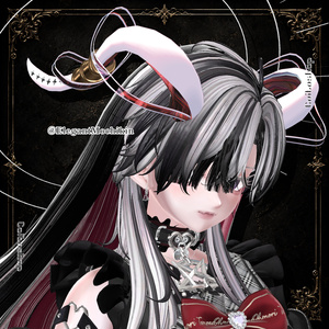 ⟡.· 月詠_Ribbon.Horn_ ⟡.·【VRC想定】 缩略图 15