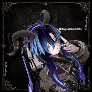 ⟡.· 月詠_Ribbon.Horn_ ⟡.·【VRC想定】 缩略图 12