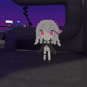 【VRChat】3Dドット絵風モデル Succubus_Chan
