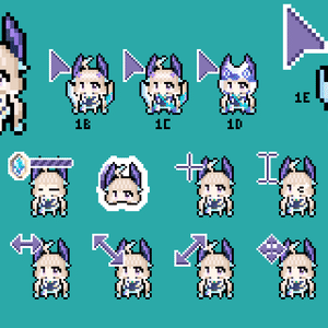 Enna Alouette Mouse cursor pack 2.0 (NJSJ EN 3rd)