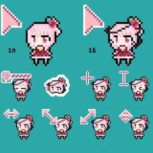 Rosemi Lovelock Mouse cursor pack 2.0 (NJSJ EN 2nd)
