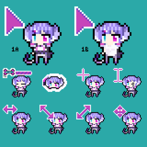 Selen Tatsuki Mouse cursor pack 2.0 (NJSJ EN 2nd)