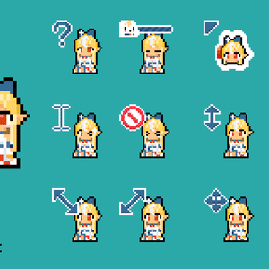 不知火フレア/ Shiranui Flare Mouse cursor pack 2.1 (Hololive JP 3rd)