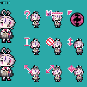 Maria Marionette Mouse cursor pack 3.0