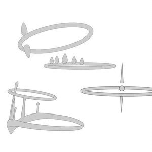 3Dクリスタ素材,ハズビン,ヘイロー　