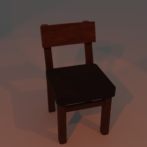 椅子『blender3Dモデル』