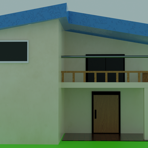 家『blender3Dモデル』
