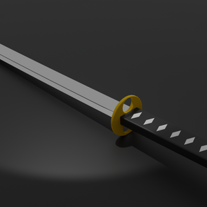 刀『blender3Dモデル』
