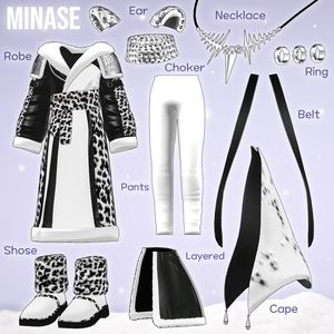 Snow Leopard package【for Minase】 / 衣装 [VRC] 缩略图 6