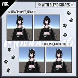 MonoNeko_Street Mood Package / 衣装 [VRC] 【for Lasyusha, Shinra】 缩略图 8