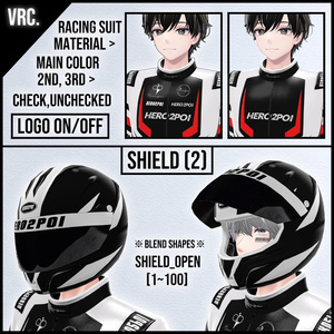 Racing Suit Package_🏁【for Komano, Minase】 / 衣装 [VRC] 缩略图 9